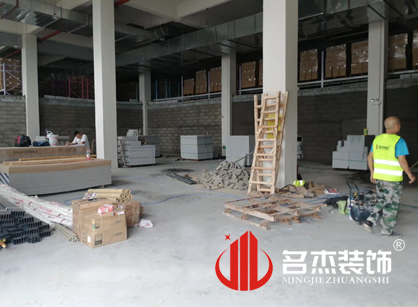 巡工地日記，顏朵化妝品科技辦公室裝修項目緊張進行中